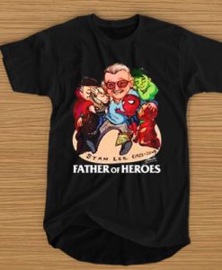 A FATHER OF HEROES T-SHIRT BC19