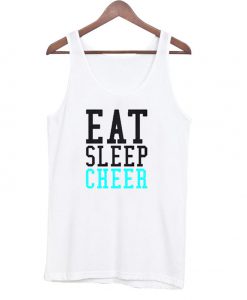 eat sleep Cheer Tanktop BC19